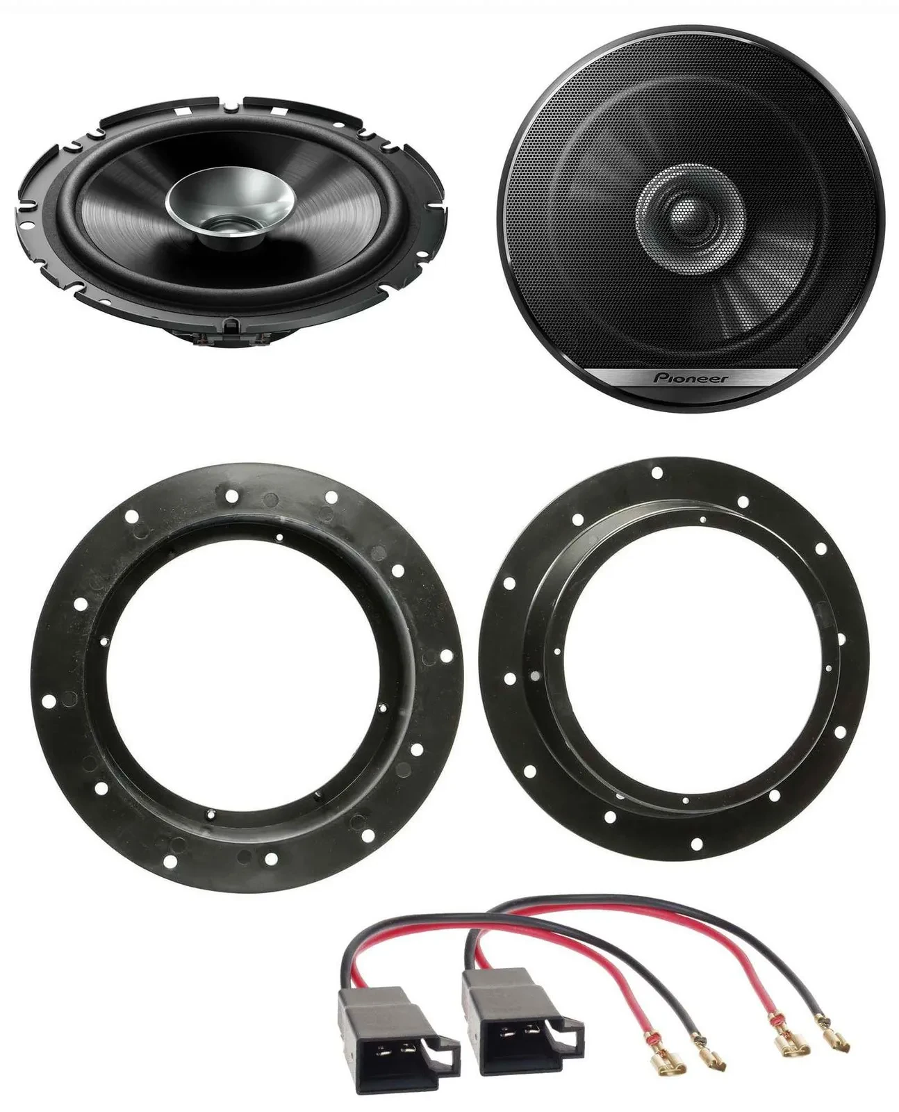 Pioneer 16,5cm 280Watt Lautsprecher für Audi Q3 VW Skoda Yeti Octavia Fronttür A