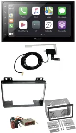 Pioneer USB MP3 2DIN Bluetooth DAB Autoradio für Ford Fiesta 03-05 Fusion 02-05