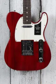 Fender Player II Telecaster Solid Body Electric Guitar Transparent Cherry Finish