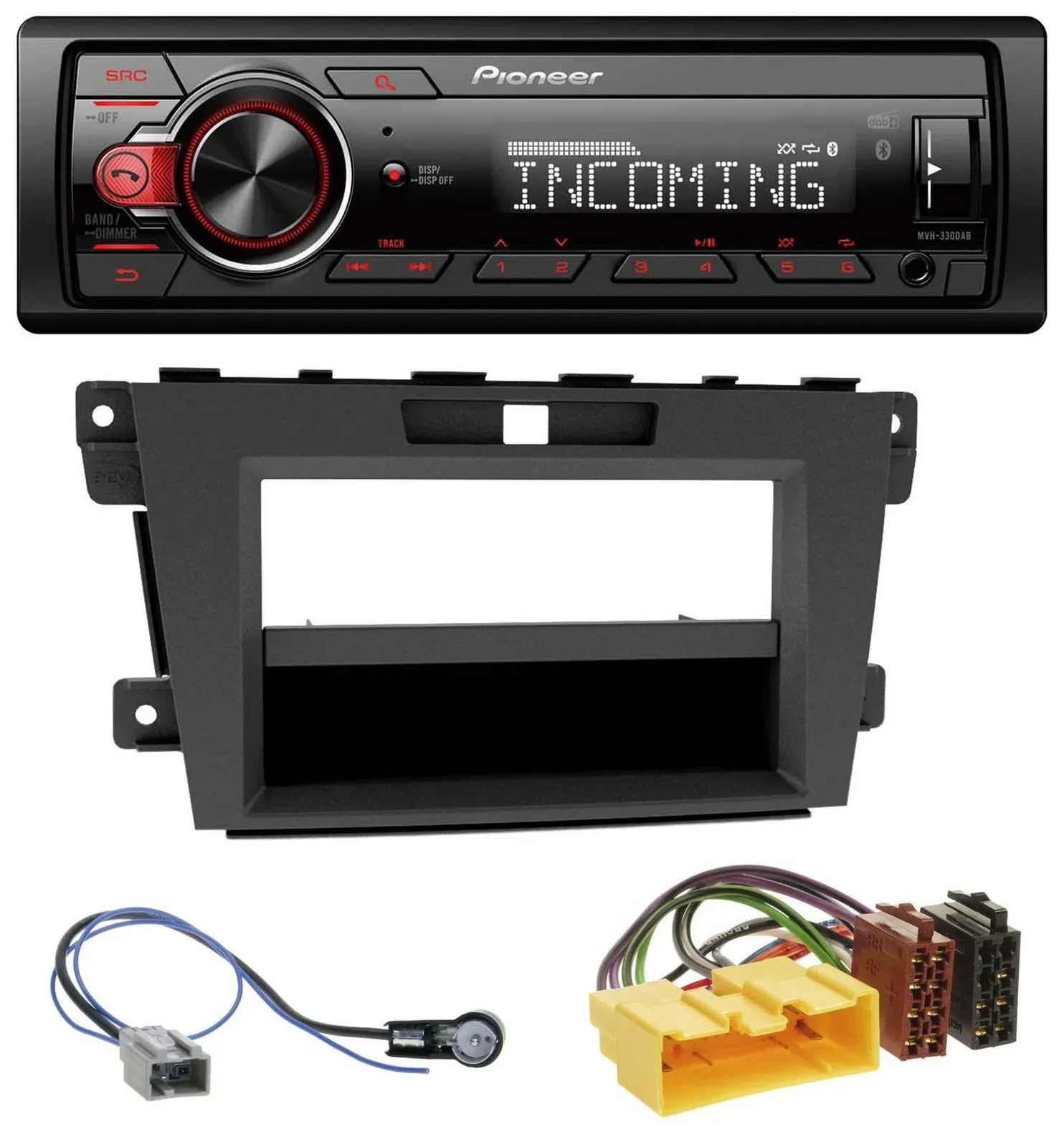 Pioneer Bluetooth USB DAB MP3 Autoradio für Mazda CX-7 (2009-2013)