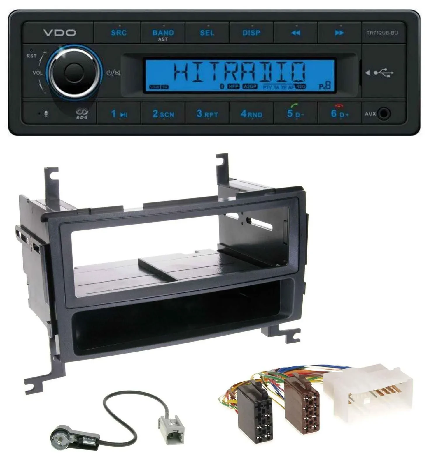 VDO Bluetooth AUX USB MP3 Autoradio für Hyundai Santa Fe (2007-2012)