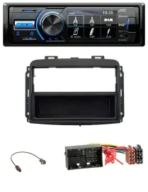 Автомагнитола JVC Bluetooth, MP3, USB, DAB для Fiat 500L (с 2012)