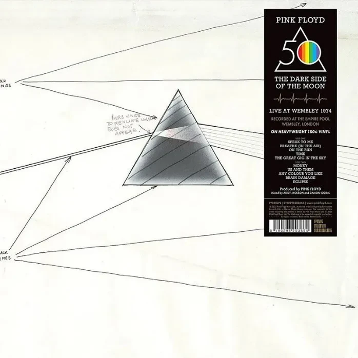 Виниловая пластинка The Dark Side Of The Moon (Live At Wembley 1974)- Pink Floyd Records