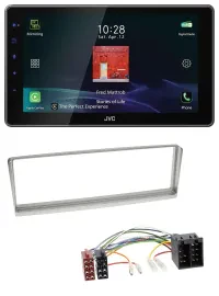 JVC DAB MP3 Bluetooth USB Autoradio für Alfa Romeo 156 (2001-2003)