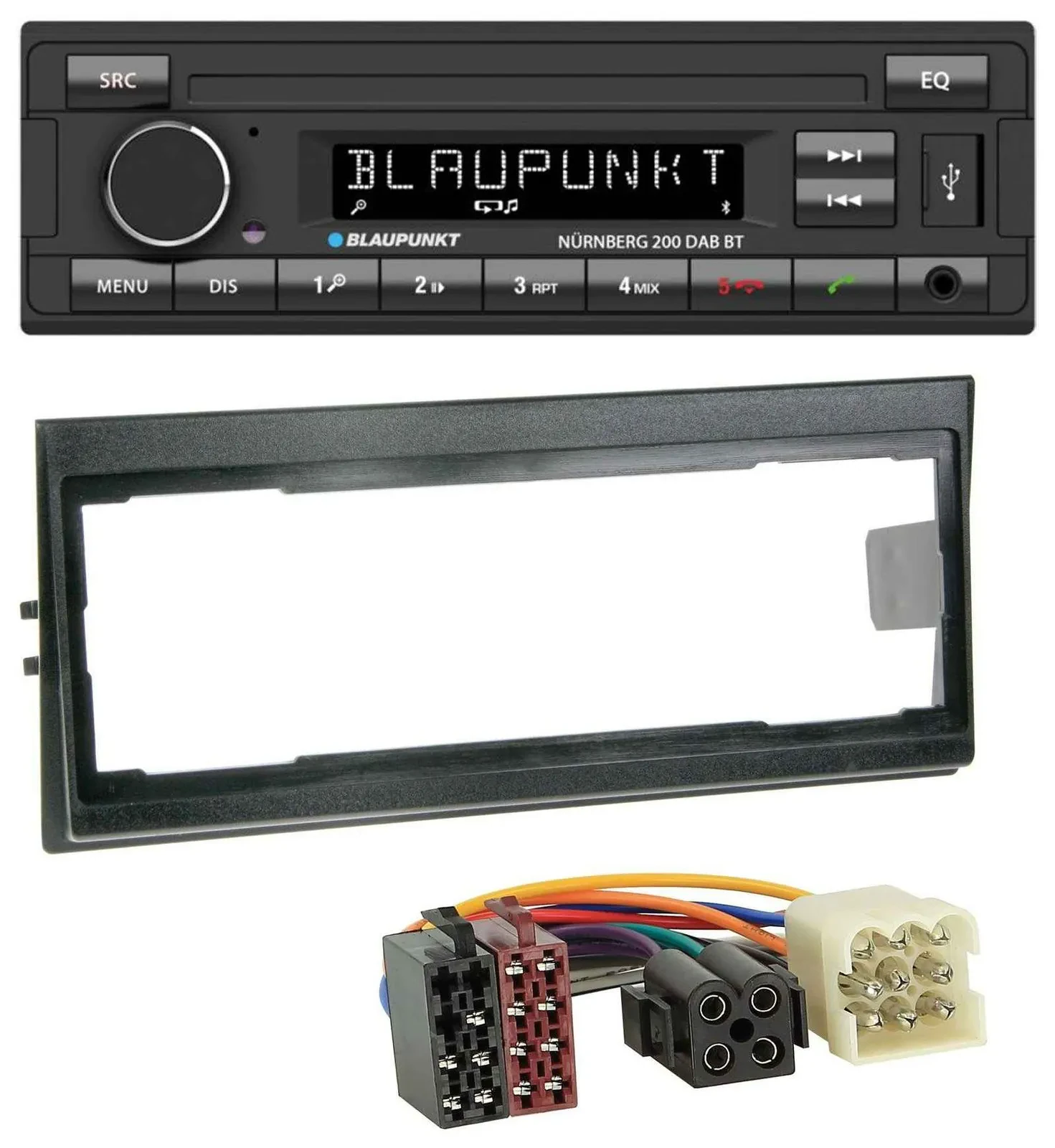 Blaupunkt USB DAB MP3 Bluetooth Autoradio für Volvo 740, 760 (1982-1992)