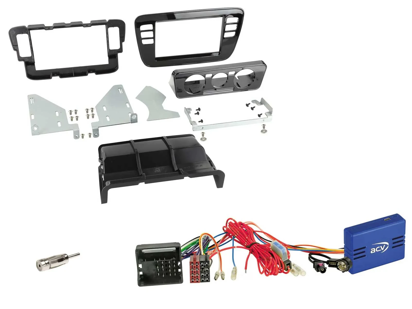 Автомагнитола Caraudio24 2-DIN, CAN-Bus, для Skoda Citigo (2016–2019) / Seat Mii