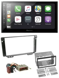 Pioneer MP3 Bluetooth DAB 2DIN USB Autoradio für Land Rover Freelander 2004-2006
