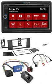 Blaupunkt Lenkrad DAB TMC 2DIN USB Bluetooth Navigation für BMW 5er E39 96-04 Ak