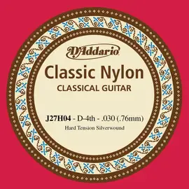 Струна для классической гитары D'Addario J27H04 30