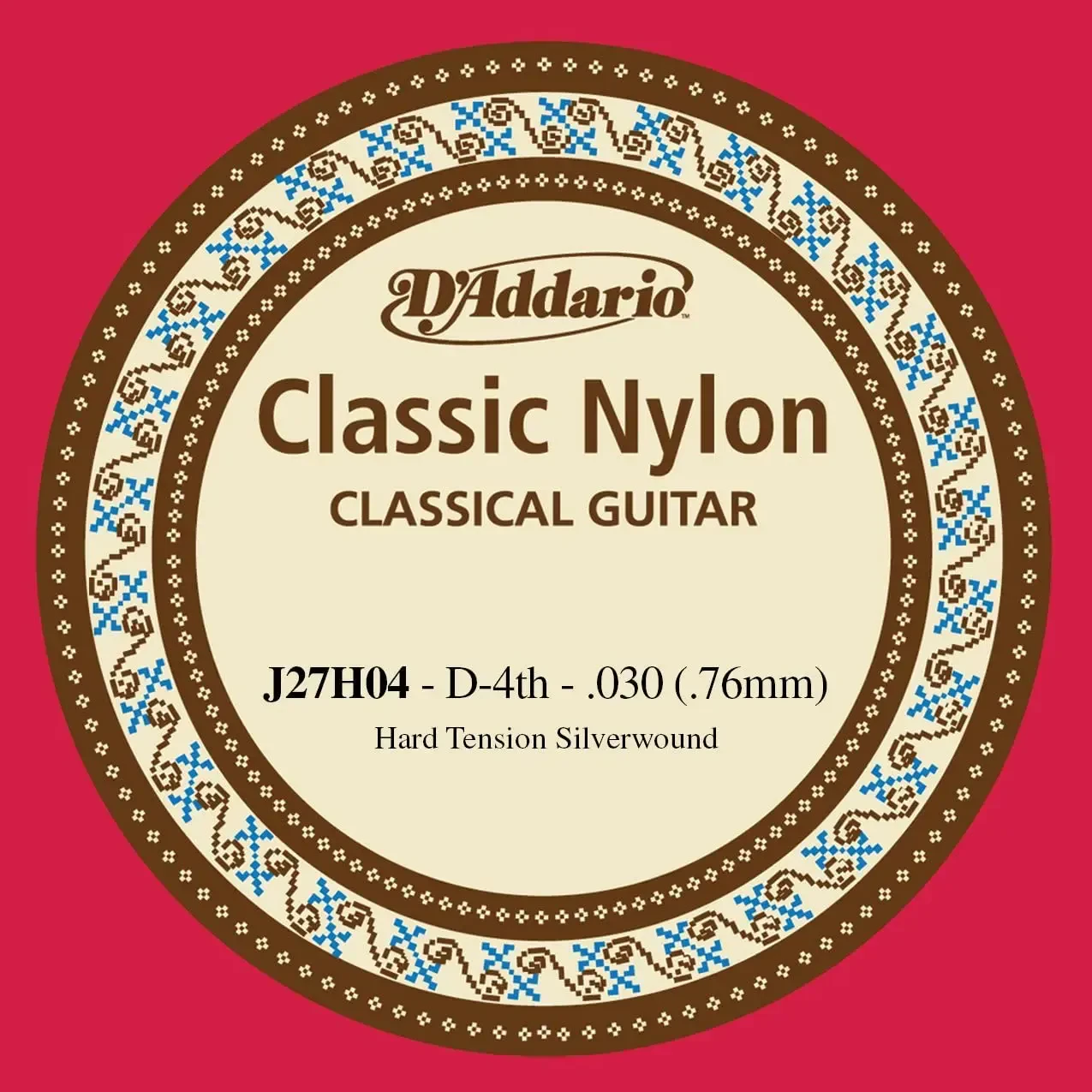 Струна для классической гитары D'Addario J27H04 30
