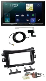 Pioneer 2DIN DAB USB MP3 Bluetooth Autoradio für Nissan Navara (ab 16)