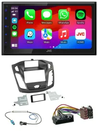 JVC Bluetooth 2DIN MP3 DAB USB Autoradio für Ford Focus (2011-2014)