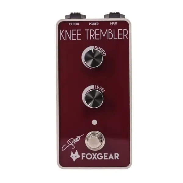 Педаль эффектов для электрогитары Foxgear Knee Trembler Vintage Tremolo Vibrato