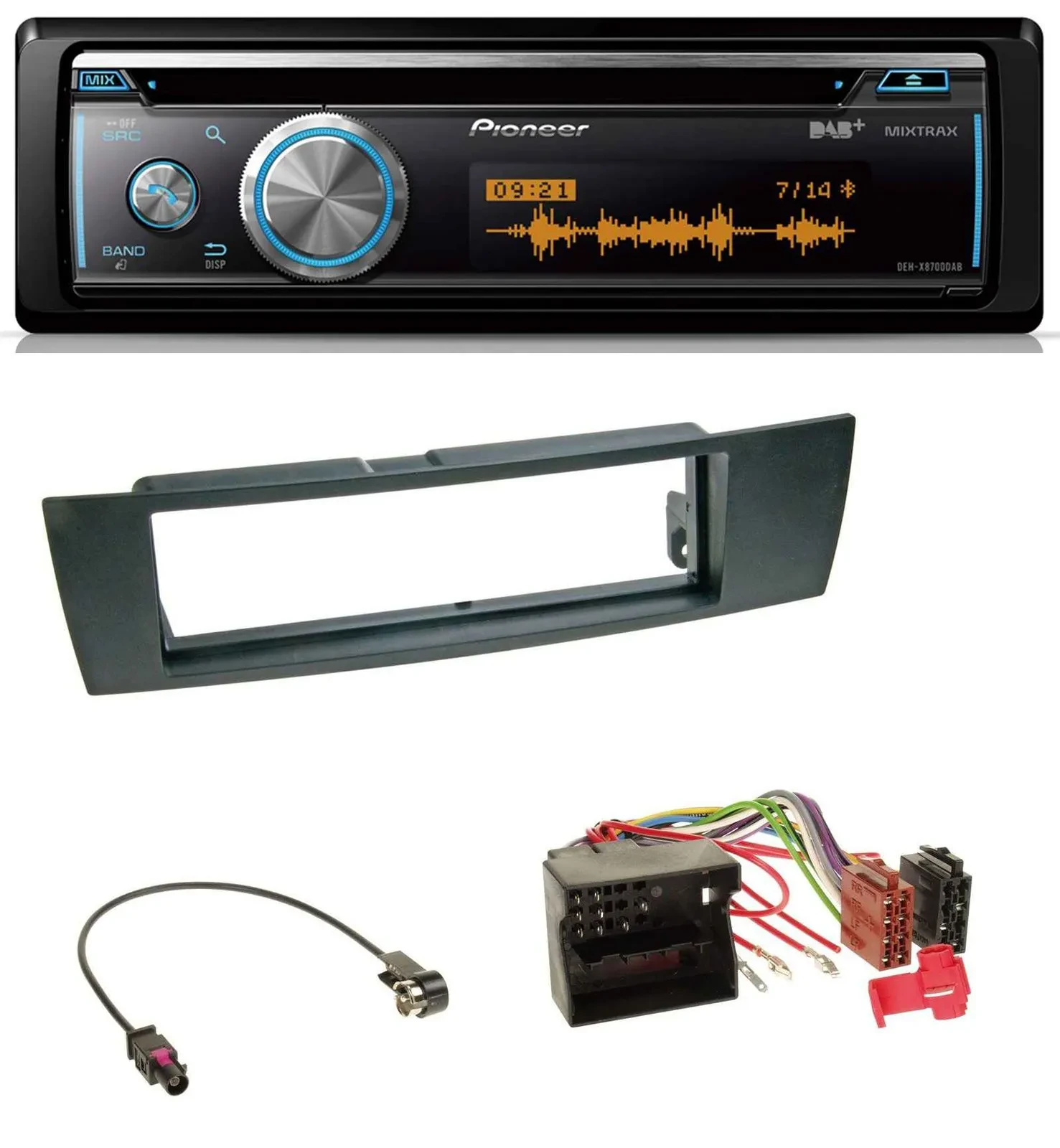 Pioneer MP3 DAB USB CD Bluetooth Autoradio für BMW 1er E87 3er E90-3 X1 E84 Z4 E