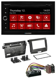 Blaupunkt MP3 DVD Bluetooth DAB 2DIN USB Autoradio für Ford Ranger 2AB ab 04/201