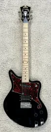 D'Angelico Premier Bedford Model DAPBEDSBKMCTR Electric Guitar (Black)