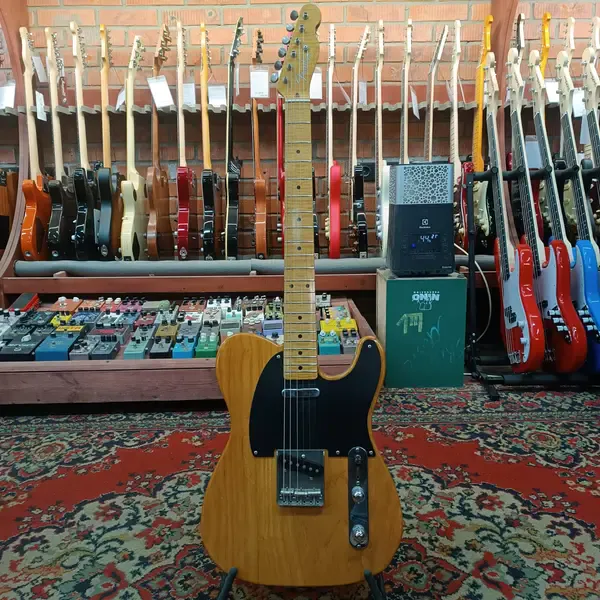 Электрогитара Fender Telecaster TL-52 FOTOFLAME Natural S-S Japan 1995