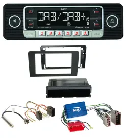 Dietz USB DAB MP3 Bluetooth Autoradio für Audi A3 03-06 8P Symphony Aktivsystem