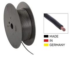 Сетевой кабель ACV Stromkabel FLY 4 мм², черный, катушка 100 м