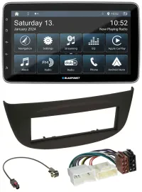 Blaupunkt USB DAB SD MP3 Bluetooth Autoradio für Renault Twingo ab 2012 schwarz