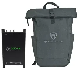 Mackie MDB-1A Active Direct Box DI Box+Backpack