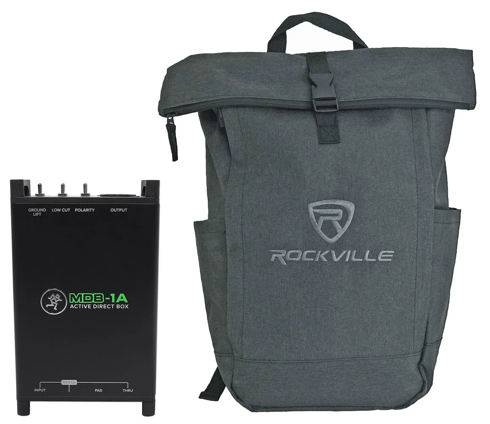 Директ-бокс активный Mackie MDB-1A с рюкзаком