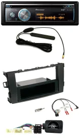 Pioneer CD USB Bluetooth DAB Lenkrad Autoradio für Toyota Auris 2007-2011 schwar