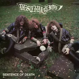 Виниловая пластинка Destruction - Sentence of Death - US Cover - Bone [New Vinyl LP] Colored Vinyl,