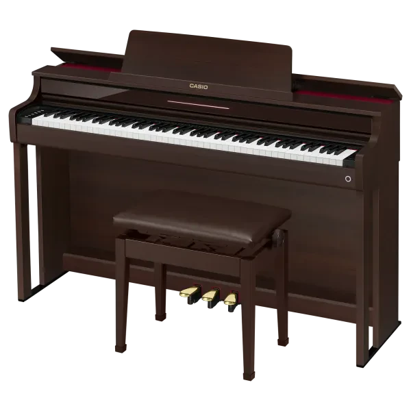Цифровое пианино классическое Casio Celviano AP-550BN Brown с банкеткой