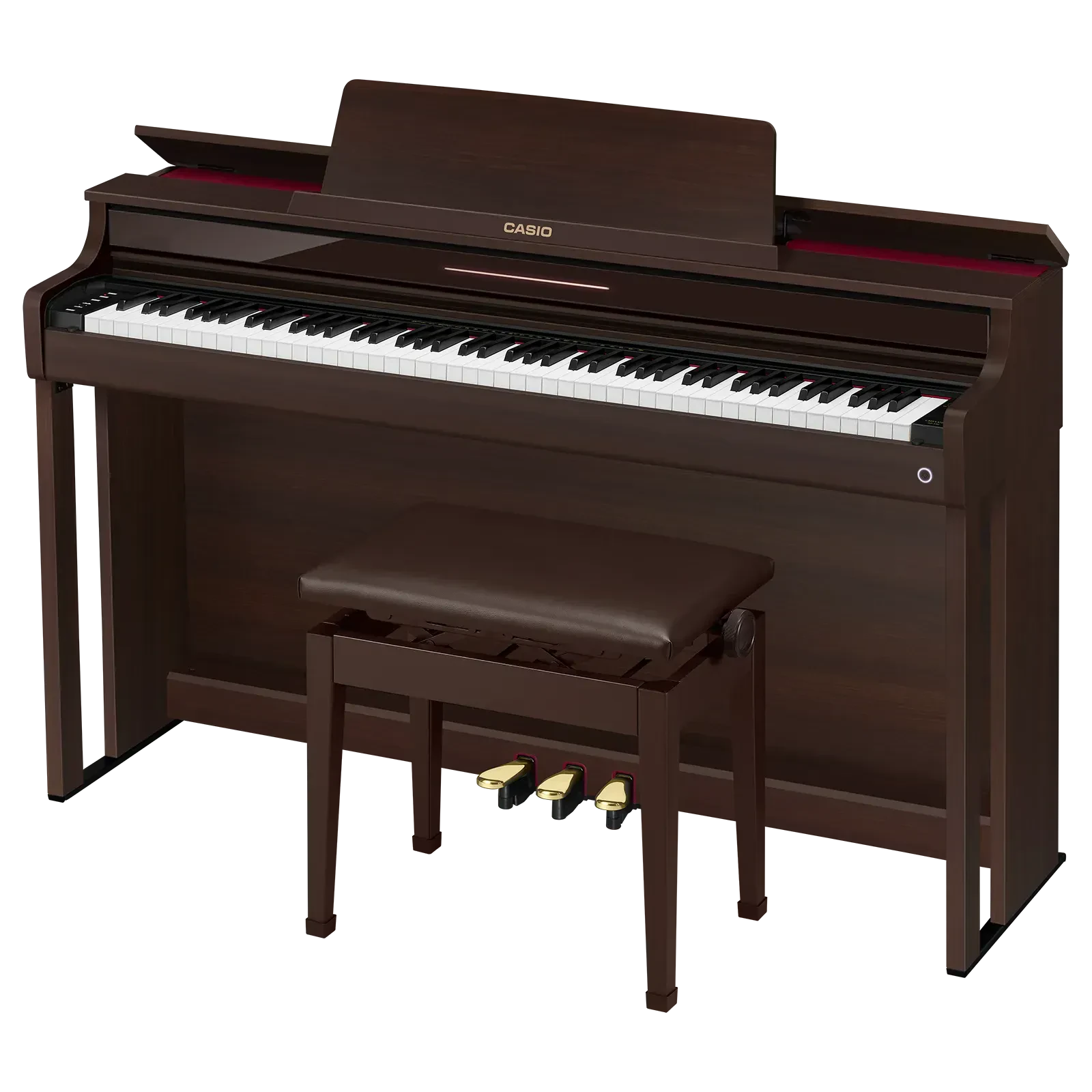 Цифровое пианино классическое Casio Celviano AP-550BN Brown с банкеткой