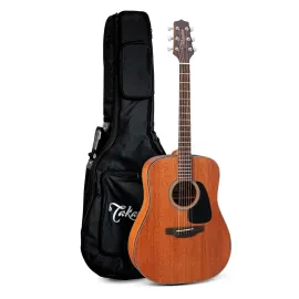 Takamine GD11M Dreadnought 6 String Acoustic Guitar Natural Satin Bundle