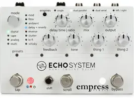 Педаль эффектов для электрогитары Empress Echosystem Dual Engine Delay