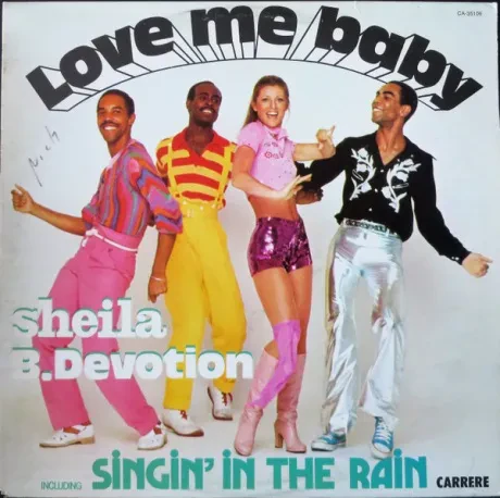 SHEILA B. DEVOTION - Singin' In The Rain / Love Me Baby (LP , Used)