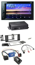 Pioneer 2DIN TMC DAB Lenkrad USB Bluetooth Navigation für BMW 5er E39 96-04 Akti