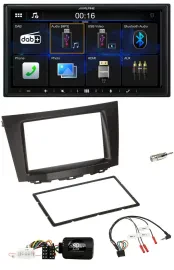 Alpine Bluetooth 2DIN Lenkrad DAB USB Autoradio für Suzuki Kizashi ab 2010