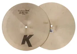 Тарелка барабанная Zildjian 14" K Custom Dark Hi-Hat (пара)