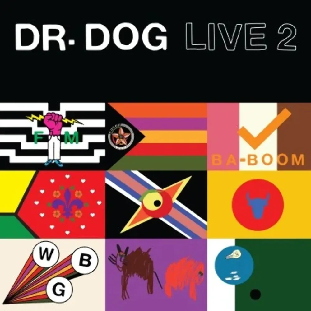 Dr. Dog - Live 2 NEW Sealed Vinyl LP Album