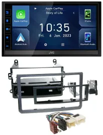 JVC DAB Bluetooth MP3 USB 2DIN Autoradio für Nissan 350Z Coupe Roadster 05-09