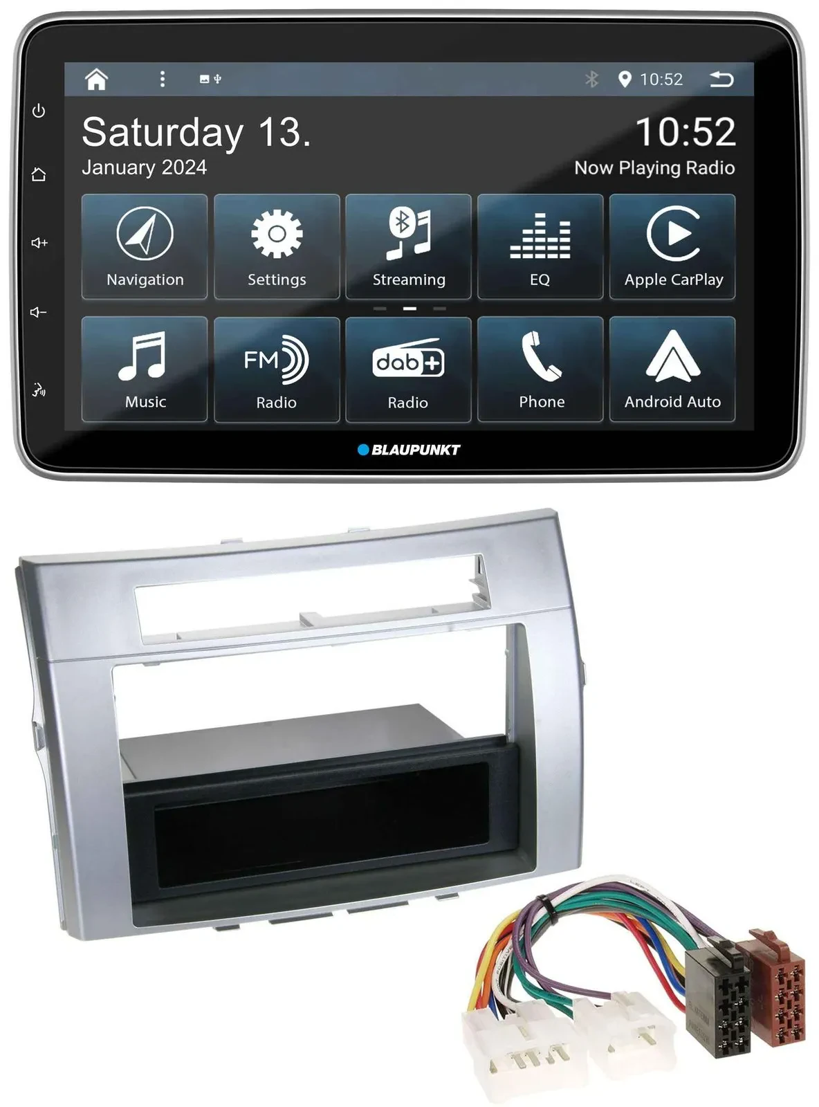 Blaupunkt USB DAB SD MP3 Bluetooth Autoradio für Toyota Corolla Verso 2004-2009