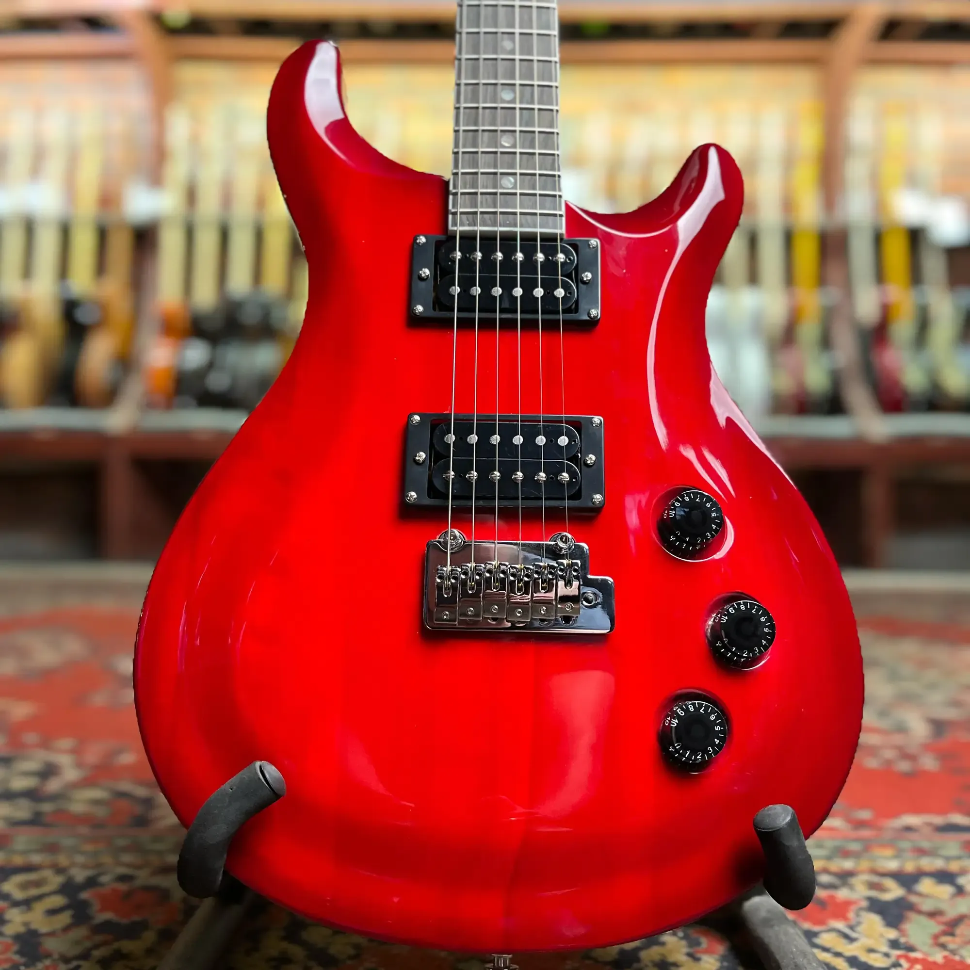 Электрогитара J&D Guitars Duke 100 Double cut HH Red Sunburst