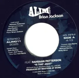Виниловая пластинка BRIAN JACKSON / RAHSAAN PATTERSON – Is That Jazz?
