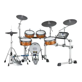 Yamaha DTX10K-M Electronic Drum Kit with Mesh Pads Real Wood