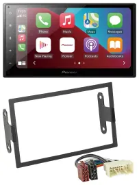 Автомагнитола Pioneer 2-DIN, USB, MP3, DAB, Bluetooth для Nissan Xterra 2000–2004