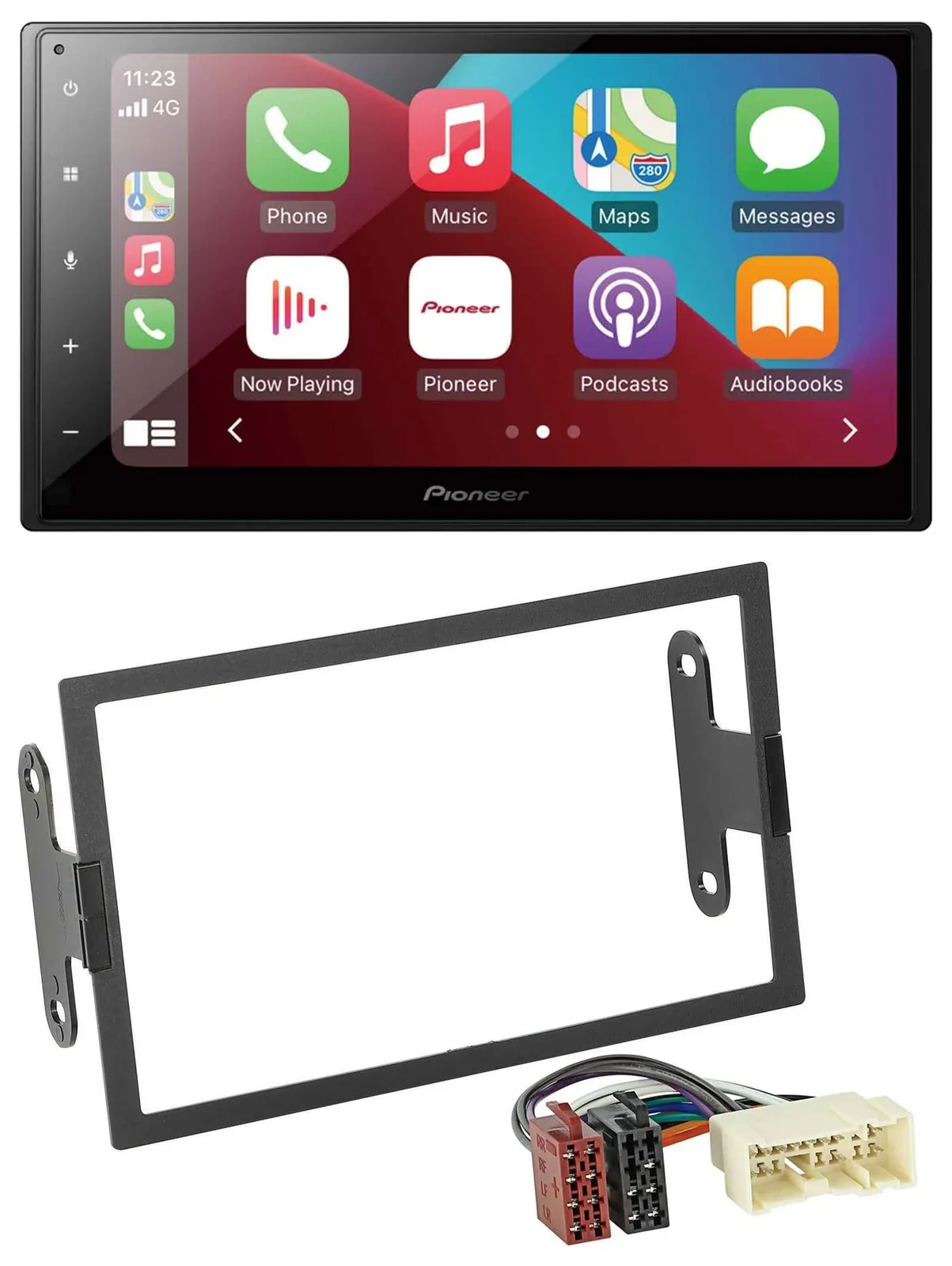 Автомагнитола Pioneer 2-DIN, USB, MP3, DAB, Bluetooth для Nissan Xterra 2000–2004