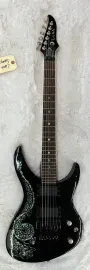 Luna Guitars Andromeda Dragon Electric Guitar with Floyd Rose Tremolo -Prototype