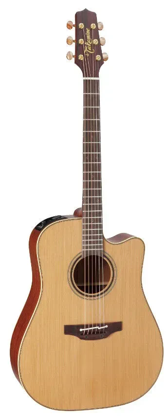 Электроакустическая гитара Takamine P3DC дредноут, кедр/сапеле, Япония