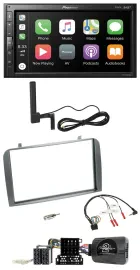 Pioneer USB 2DIN Bluetooth DAB Lenkrad Autoradio für Alfa Romeo GT 147 07-10 ant