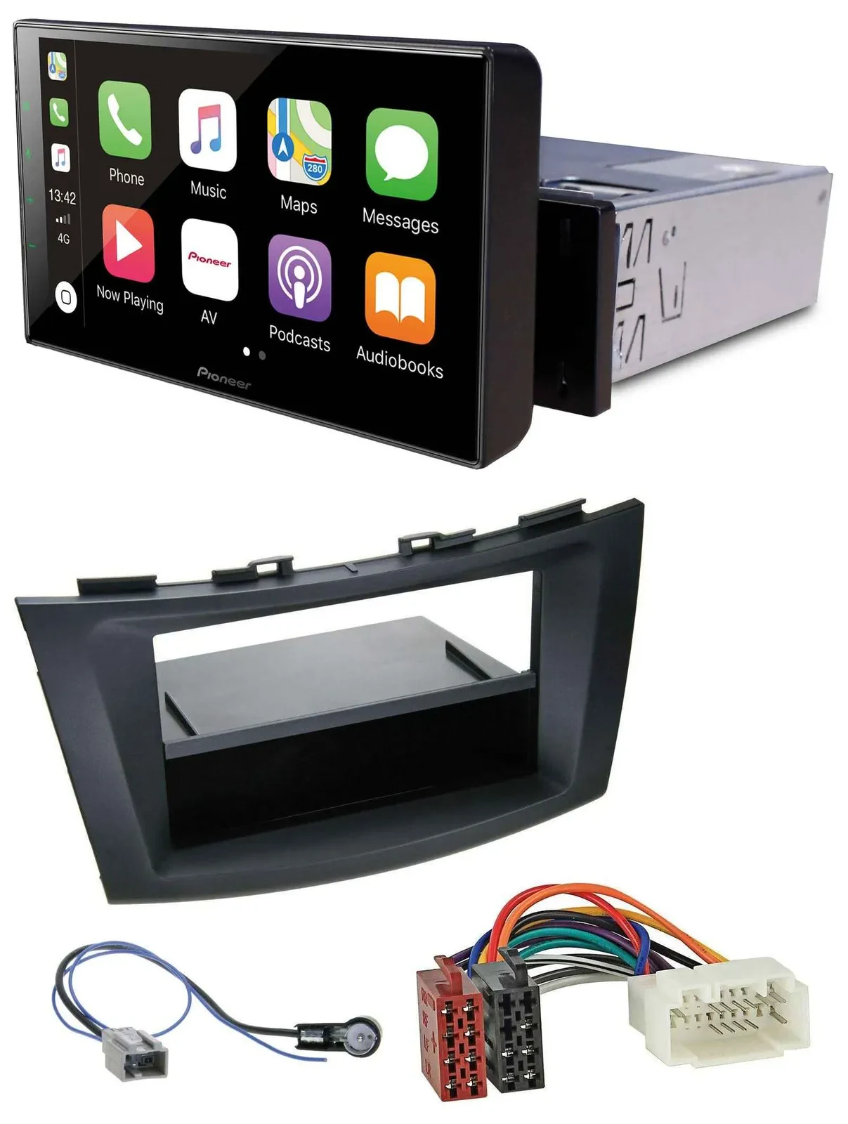 Pioneer Bluetooth MP3 DAB USB Autoradio für Suzuki Swift (FZ/NZ, ab 2010)