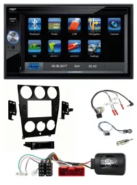 Blaupunkt SD USB TMC Bluetooth 2DIN Lenkrad Navigation für Mazda 6 2006-2008