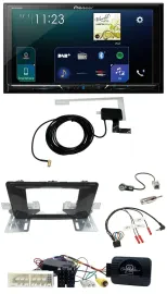 Pioneer 2DIN DAB USB Lenkrad Bluetooth Autoradio für Hyundai H 350 ab 2016